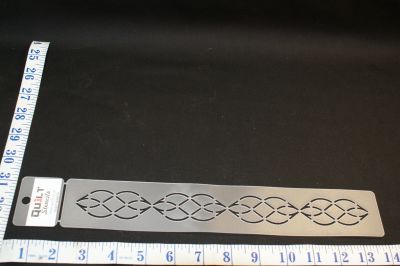2in x 12in ELIZABETHAN SASHING  STENCIL